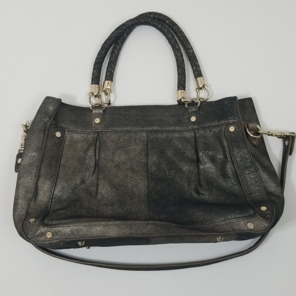 Elaine Turner gray metallic bag - Picture 6 of 8